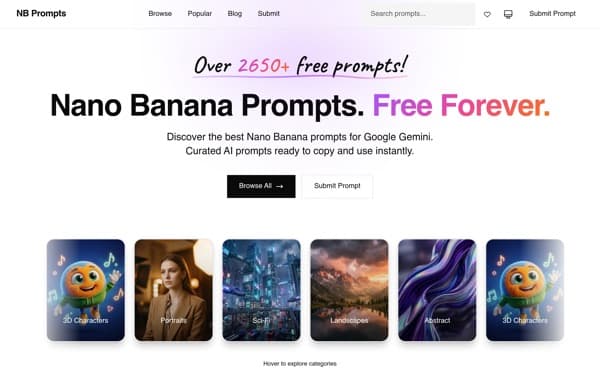 NB Prompts — production screenshot